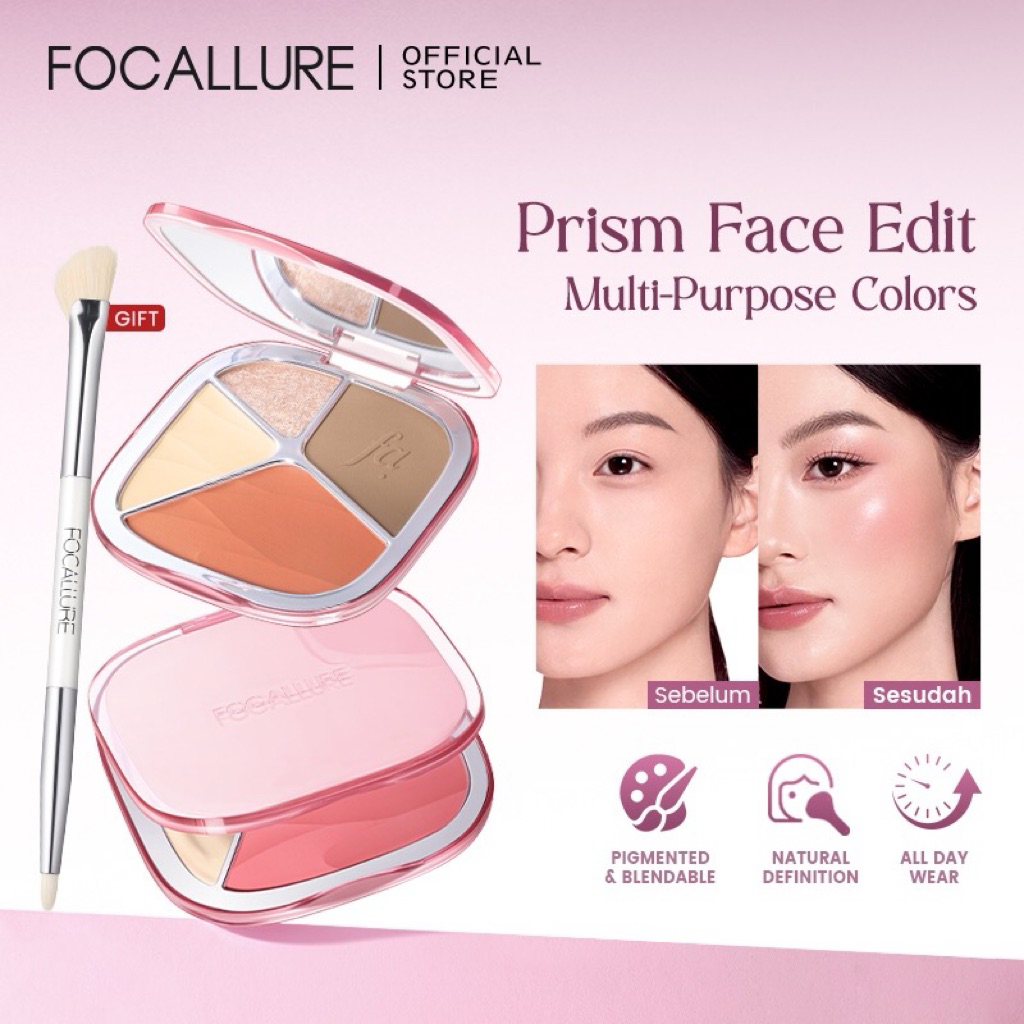 Focallure Face Palette CL02 (Preloved)