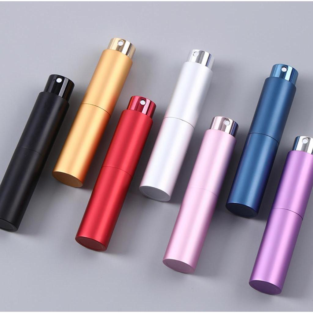 Botol Parfum Refill Twist & Spray Model Gincu Putar 10ml Botol Travel Portabel Atomizer Twist 10ml S