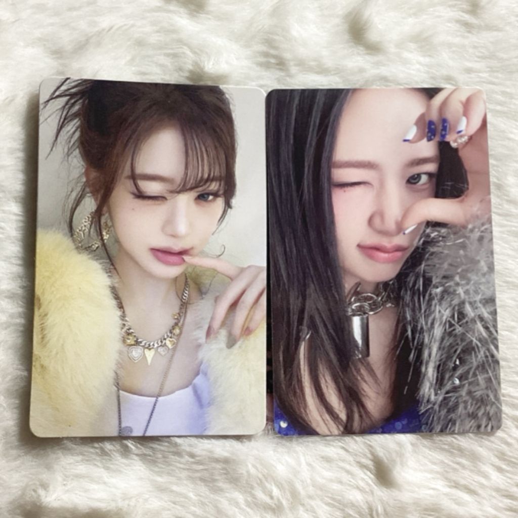 ive pc photocard official yujin & wonyoung revive+