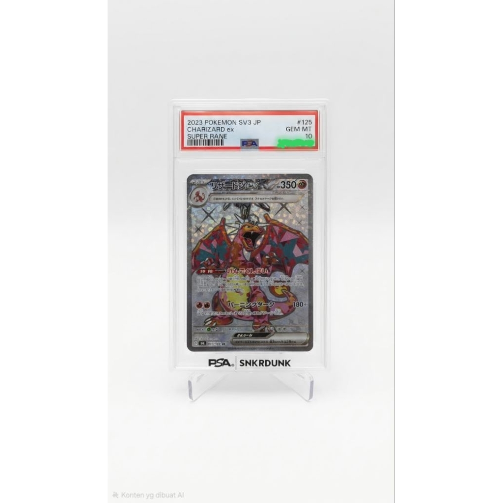 Charizard ex 125/108 PSA 10
