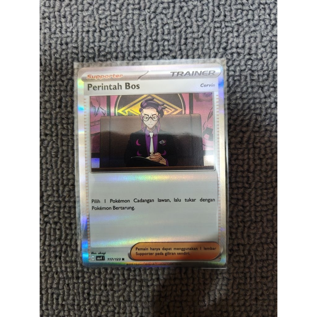 Perintah Bos Rare Holo Pokemon Ledakan Peniada