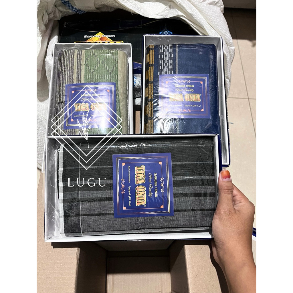 SARUNG TENUN MURAH TIGA ONTA & GAJAH UNGGUL