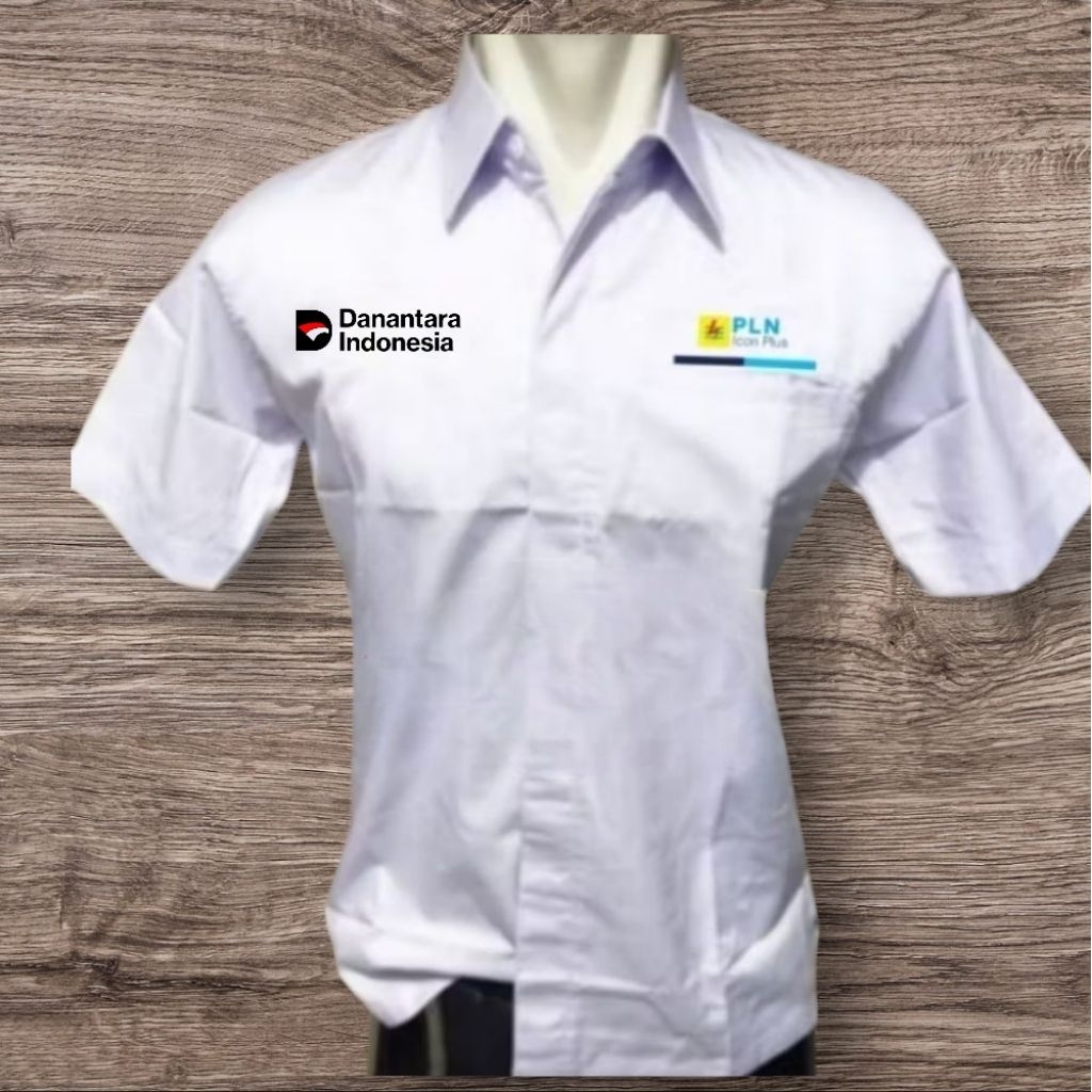 Kemeja Danantara PLN ICON PLUS Seragam PLN ICON PLUS Baju Kerja Danantara Indonesia.