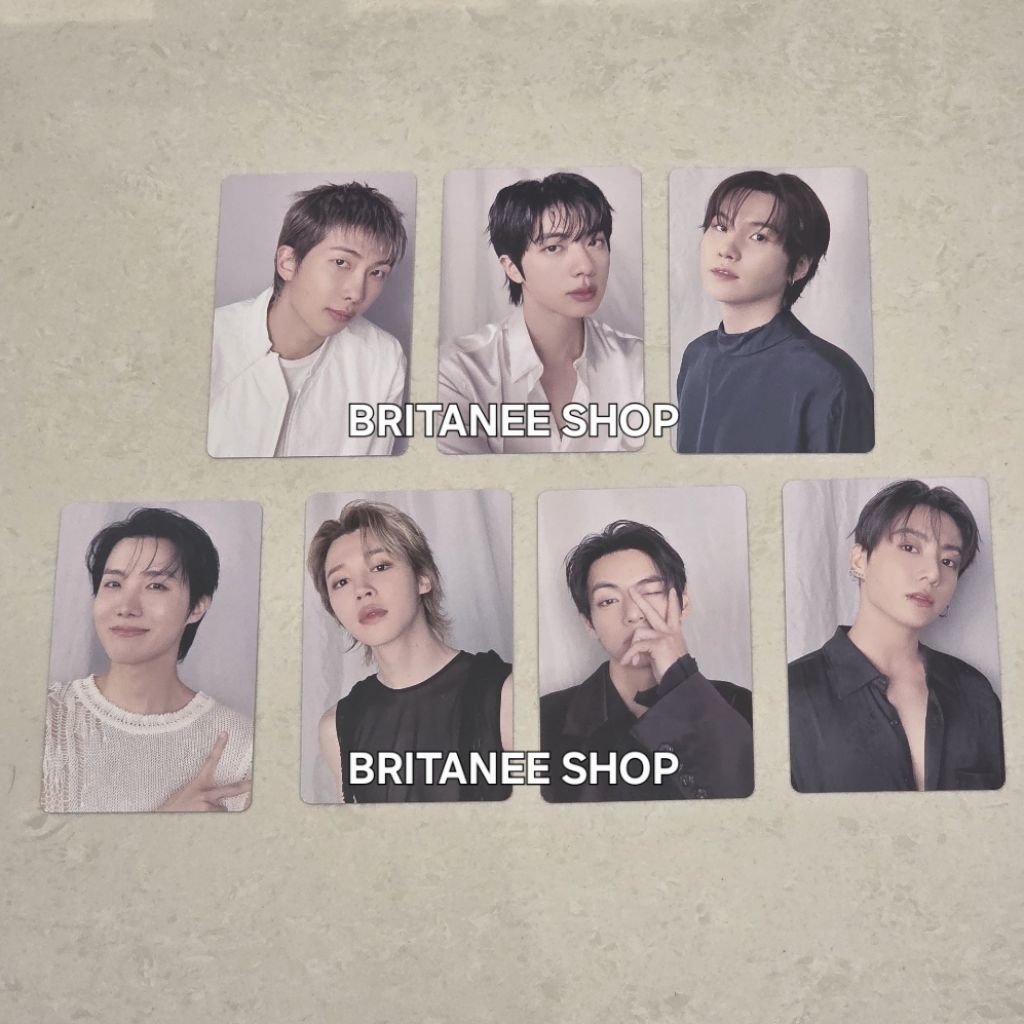 OFFICIAL PC Photocard BTS World Tour Arirang in Goyang Army Zone