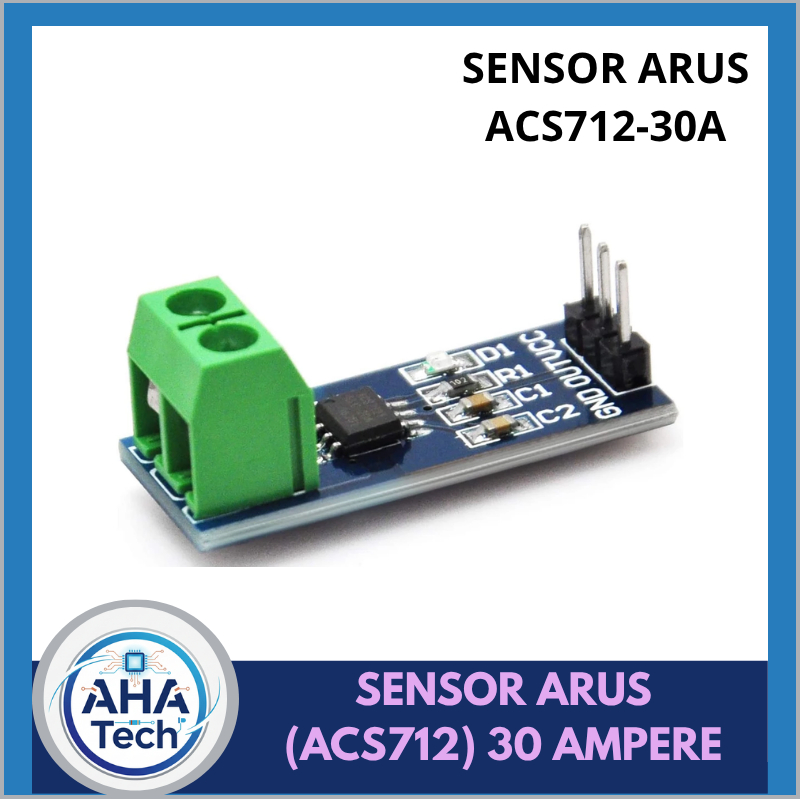 Sensor Arus ACS712, ACS 712 30A, kapasitas 30 A