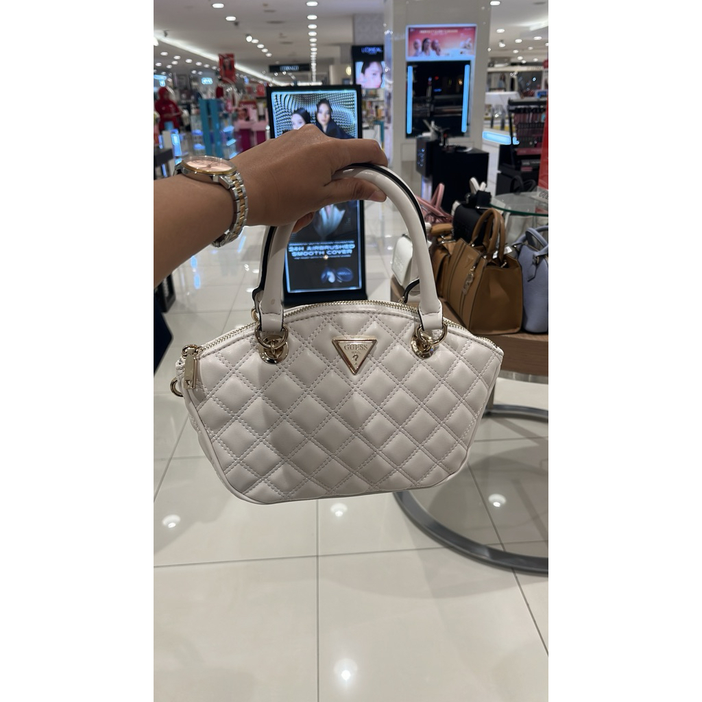 GIULLY MINI SATCHEL - TAS GUESS ORIGINAL WANITA