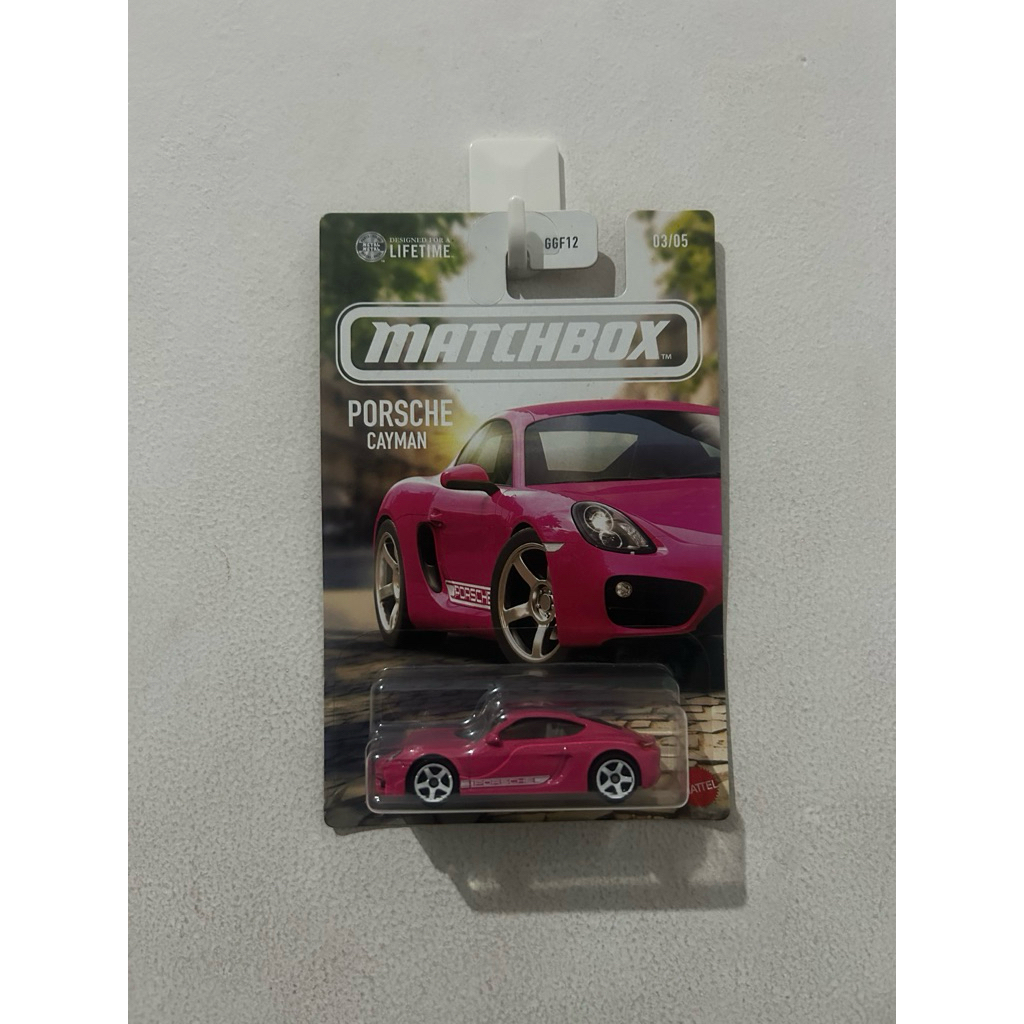 Matchbox Porsche Cayman Pink