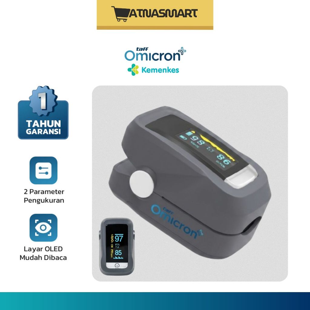 Fingertip Pulse Oximeter Alat Ukur Saturasi Oksigen Darah - C10H1