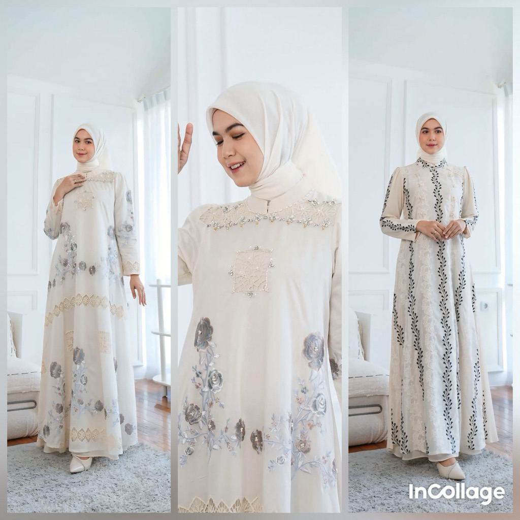 Lunetta.Savana Dress Gamis Premium By Layka