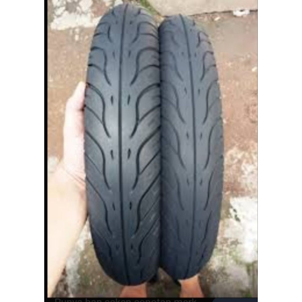 sepasang ban second federal,80/90-14+90/90-14