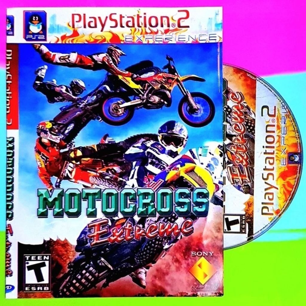 KASET PS2 MOTOR CROSS-KASET PLAYSTATION PS 2 MOTOR CROSS-KASET PS2 MOTO CROSS-KASET PLAYSTATION GAME