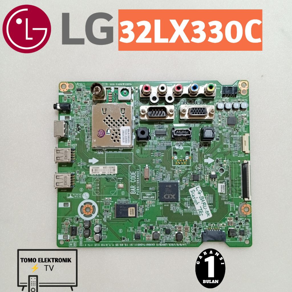 MAINBOARD LG-32LX330C - MESIN TV - MOBO - MOTHERBOARD