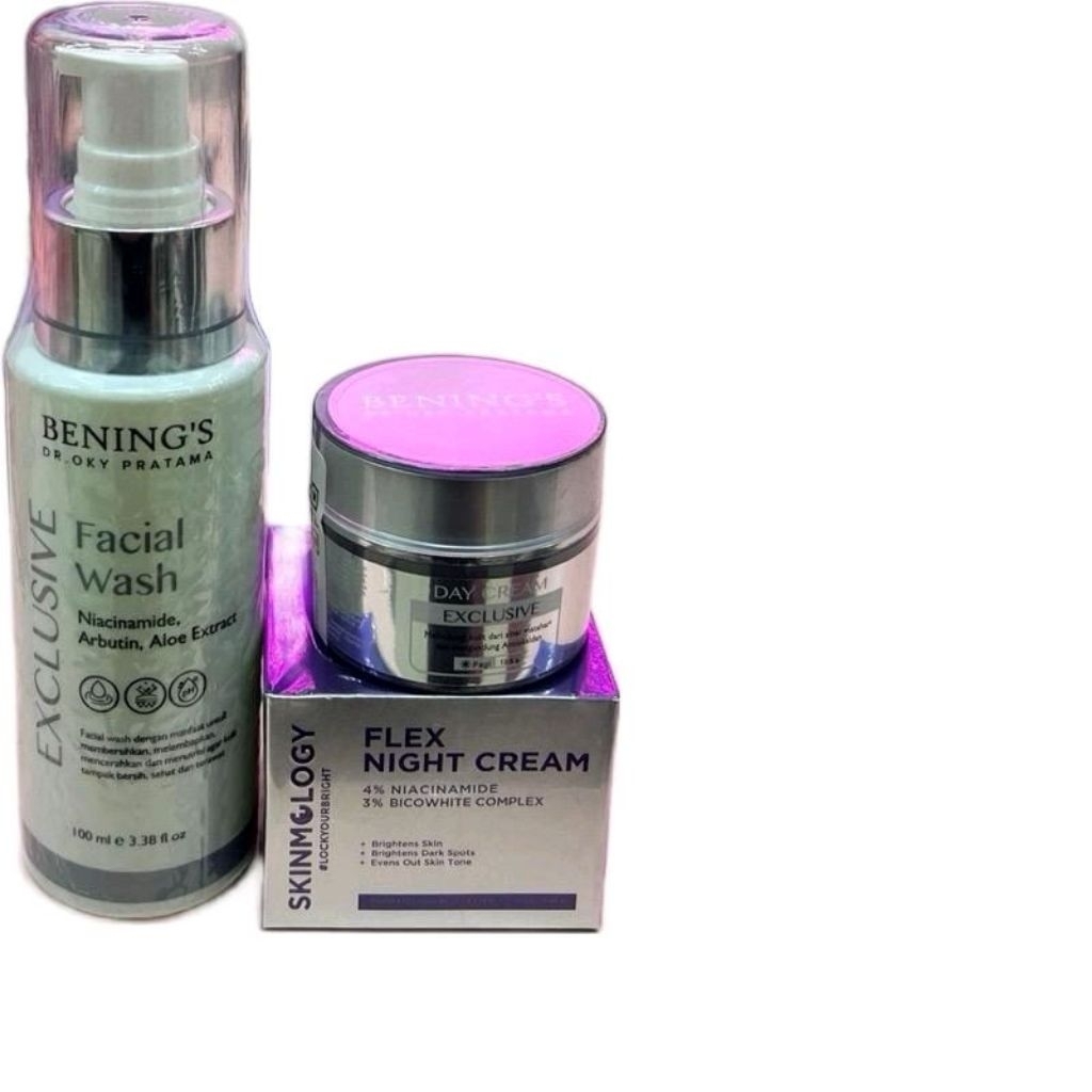 Exclusive 3in1 Bening Skincare Dr. Oky Pratama Bening clinic