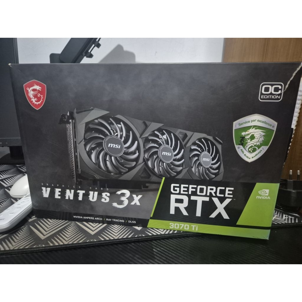 MSI VENTUS 3X OC RTX 3070 Ti 8GB GDDR6X