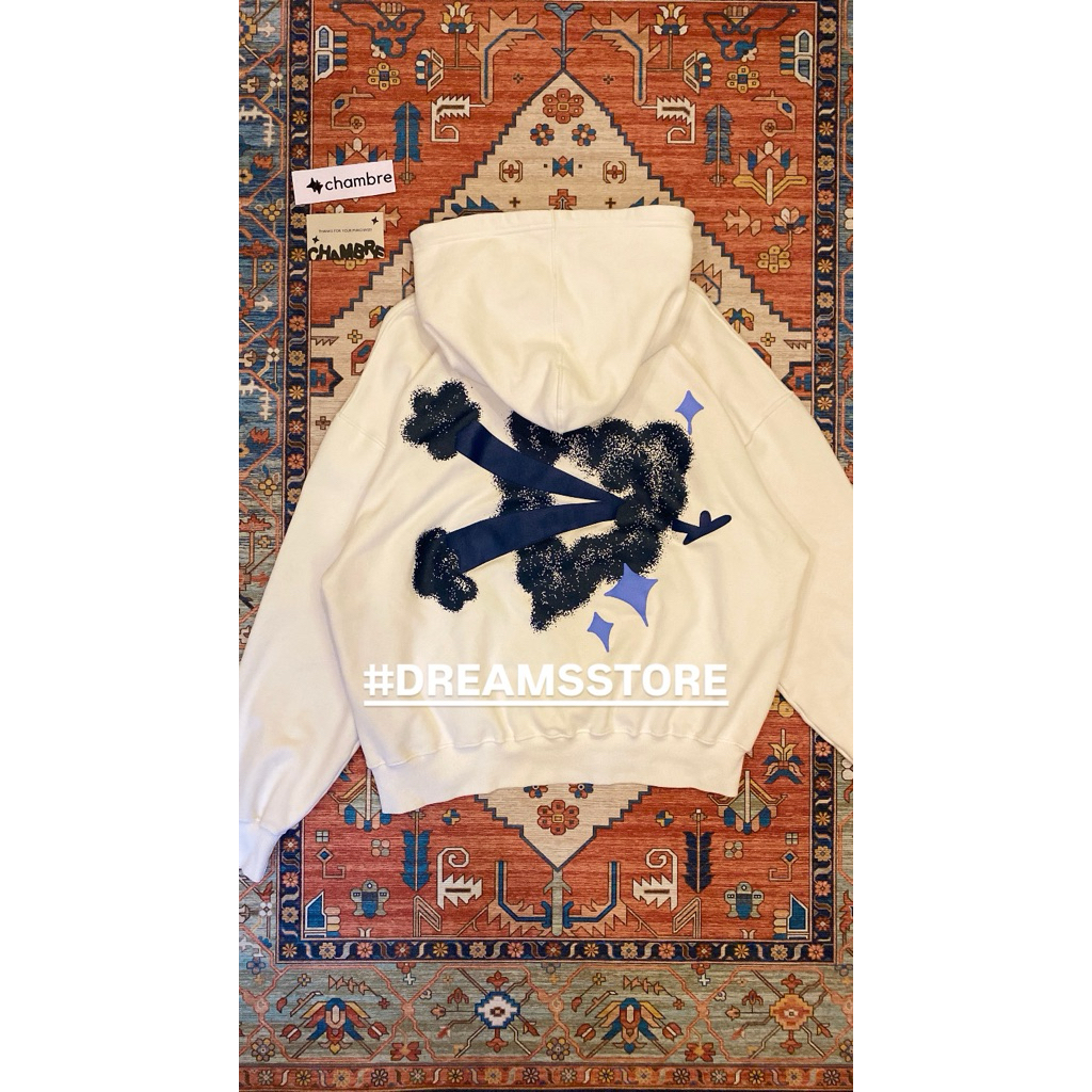 Chmb Hoodie Boxy Shooting Love White ( M )