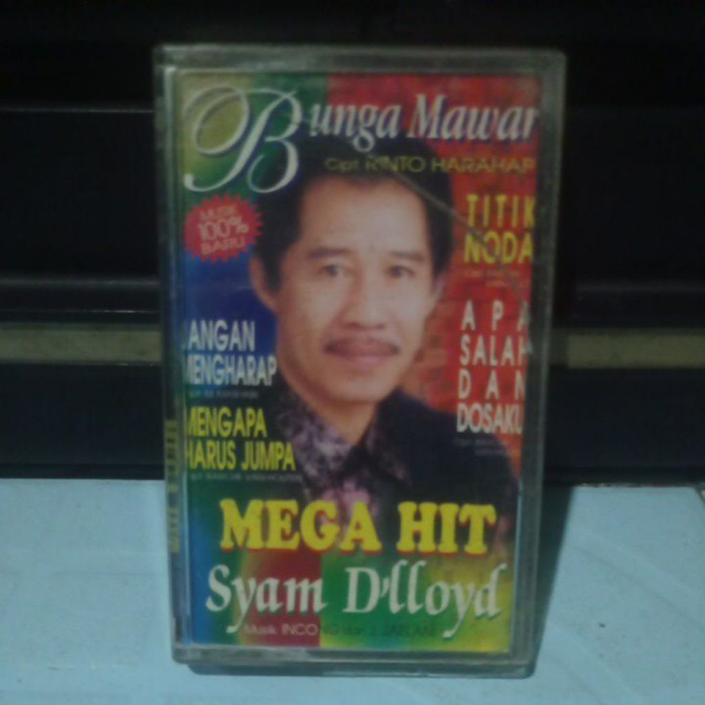 Kaset Pita Mega Hits Syam D'lloyd - bunga mawar