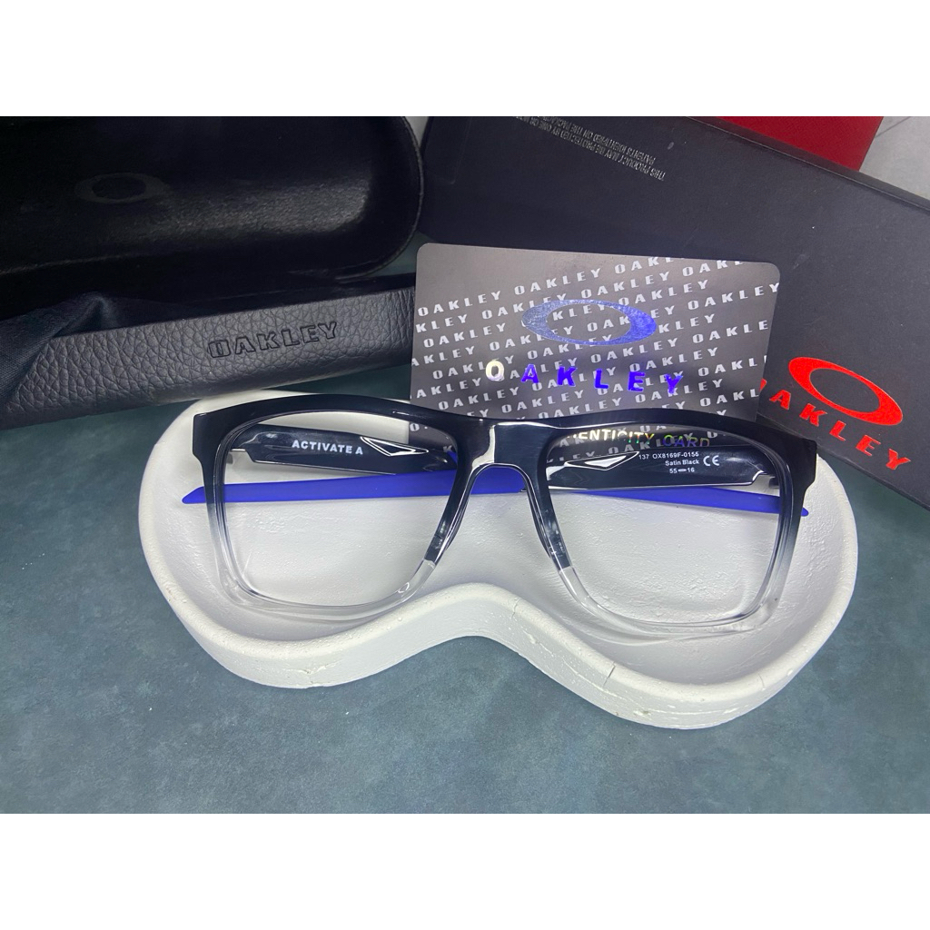 FRAME OAKLEY SECOND EX DISPLAY 100% Original mulus fullset sampai ke card Autentic resmi Oakley