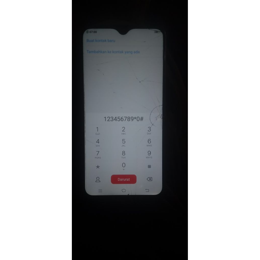 LCD Vivo y91/y93/y95/y91c Glass Retak Sentuh Normal