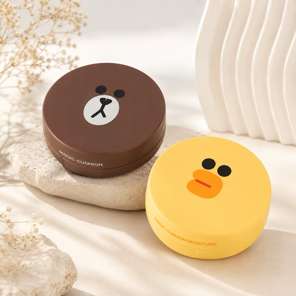 [ORI]case cushion branded etude house missha line friends