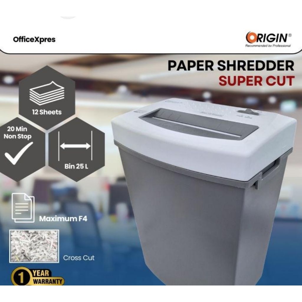 Mesin Penghancur Kertas Origin Paper Shredder