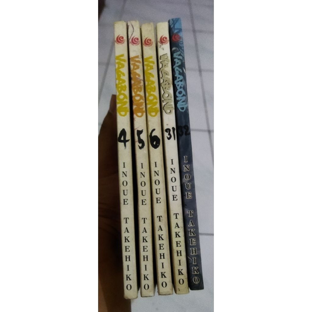 Paket Vagabond Volume 4,5,6,31,32