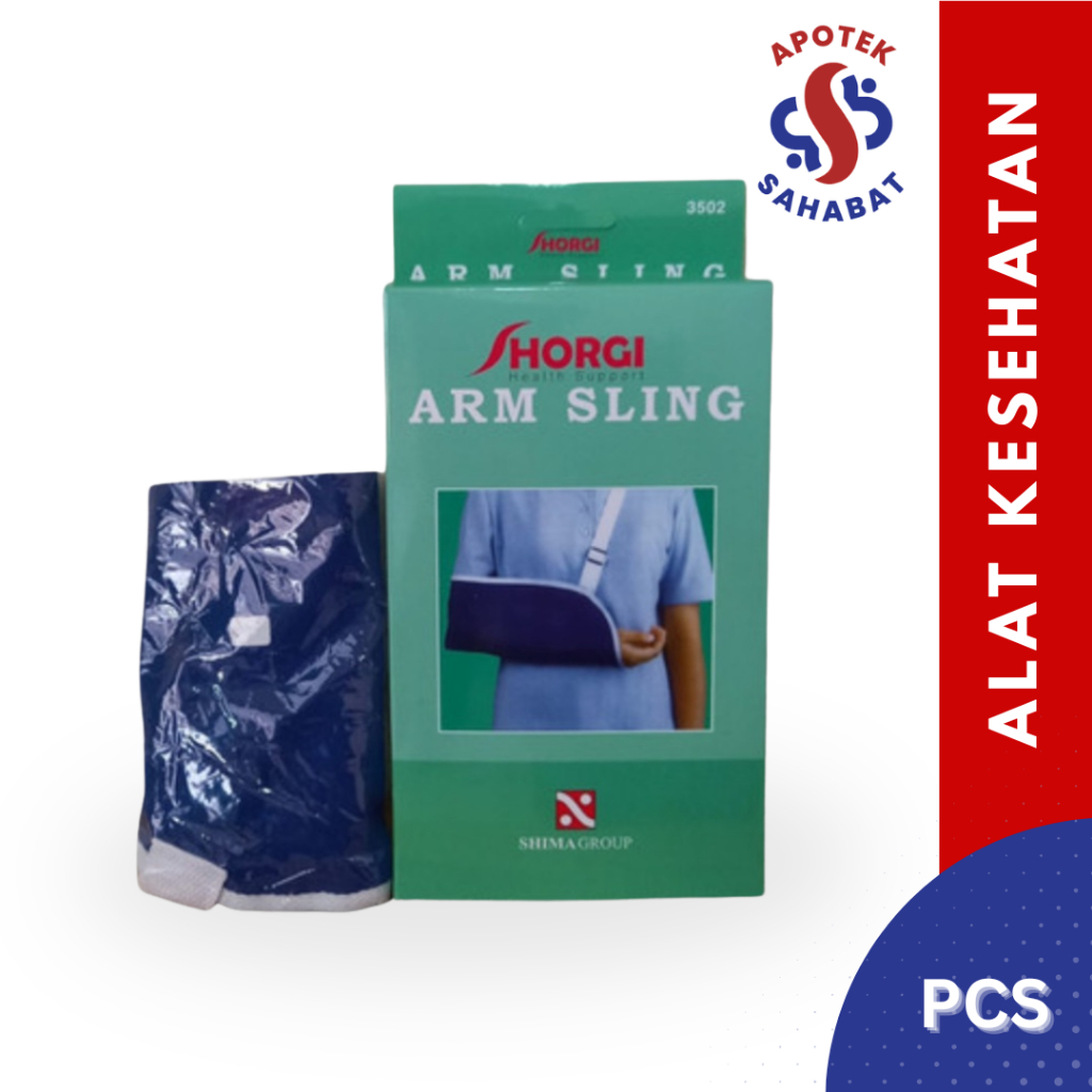 Arm sling Penyangga Patah Tulang Penopang Gendongan Cidera Lengan Bahu Horgi 3502