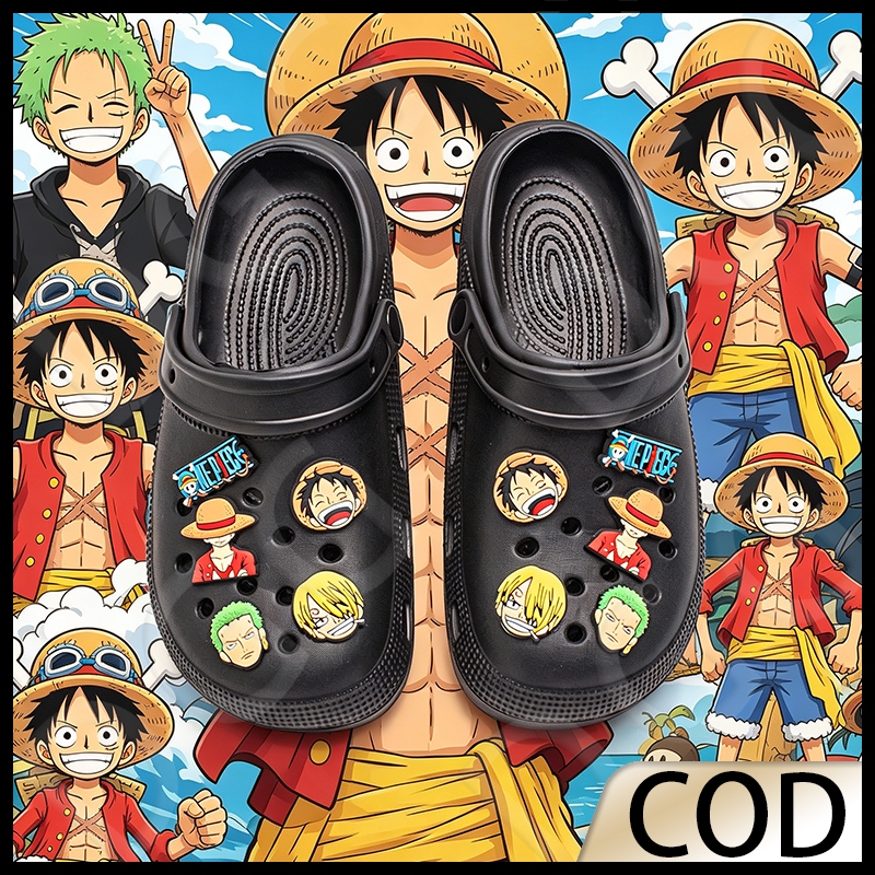 Sandal Pria Cross Unisex Wanita Nyaman Terbaru 2026 Stitch One Piece Sendal Cowok Premium Model Baim