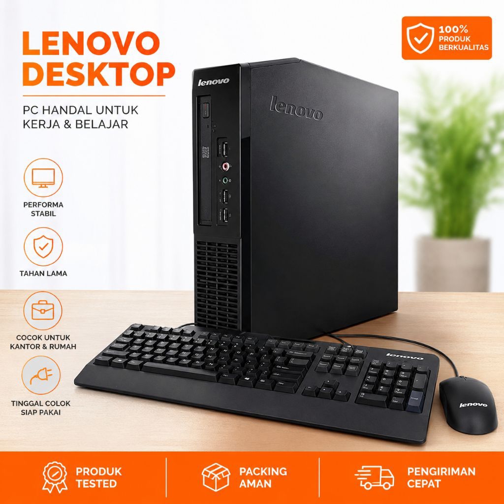 Lenovo Desktop PC Set