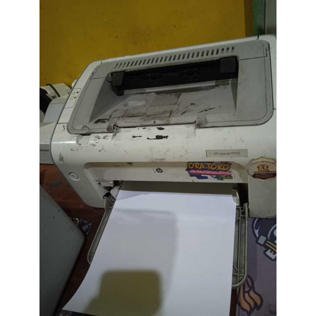 COD Printer bekas kantor HP laserjet P1102 fisik seperti foto PROMO