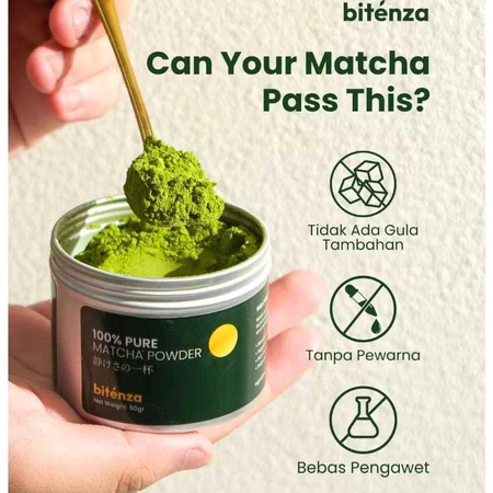 Bitenza - 100% Pure Matcha | Japanese Pure Matcha REAL