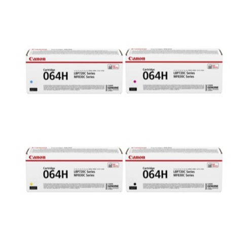Toner Canon CRG-064H (High Yield) Black & Colour Original Cartridge Printer Canon i-SENSYS LBP722Cdw