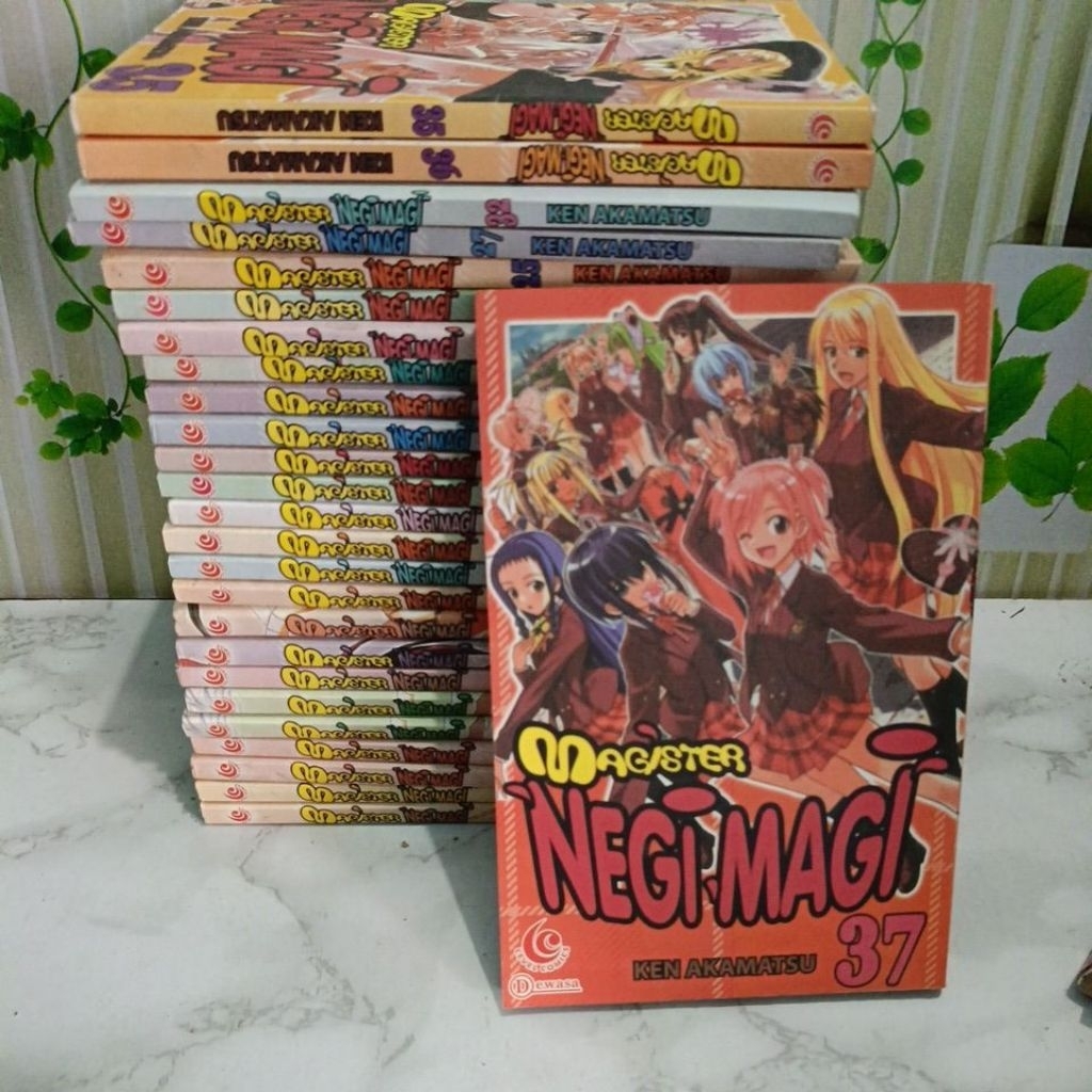 Komik Magister Negi Magi Cabutan Original 1-38 level comics