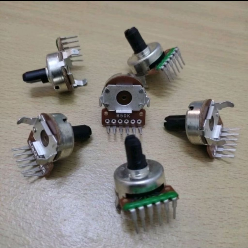 Potensio 6pin Polytron As Pendek / Potensio Polytron 6pin B503 Kaki Pendek