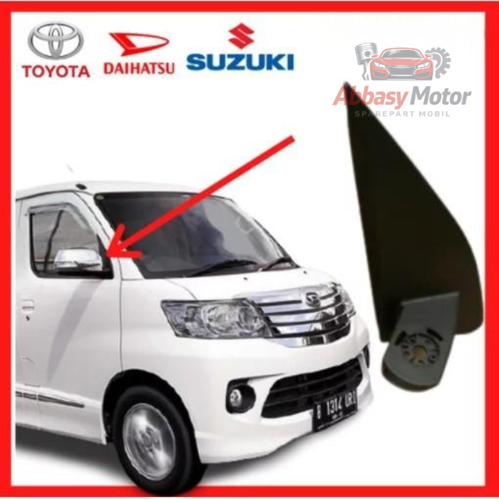 Kaki Spion DAHIATSU LUXIO/Gagang Spion LUXIO/Pangkon Spion LUXIO harga Satuan Bagian Kanan atau RH B