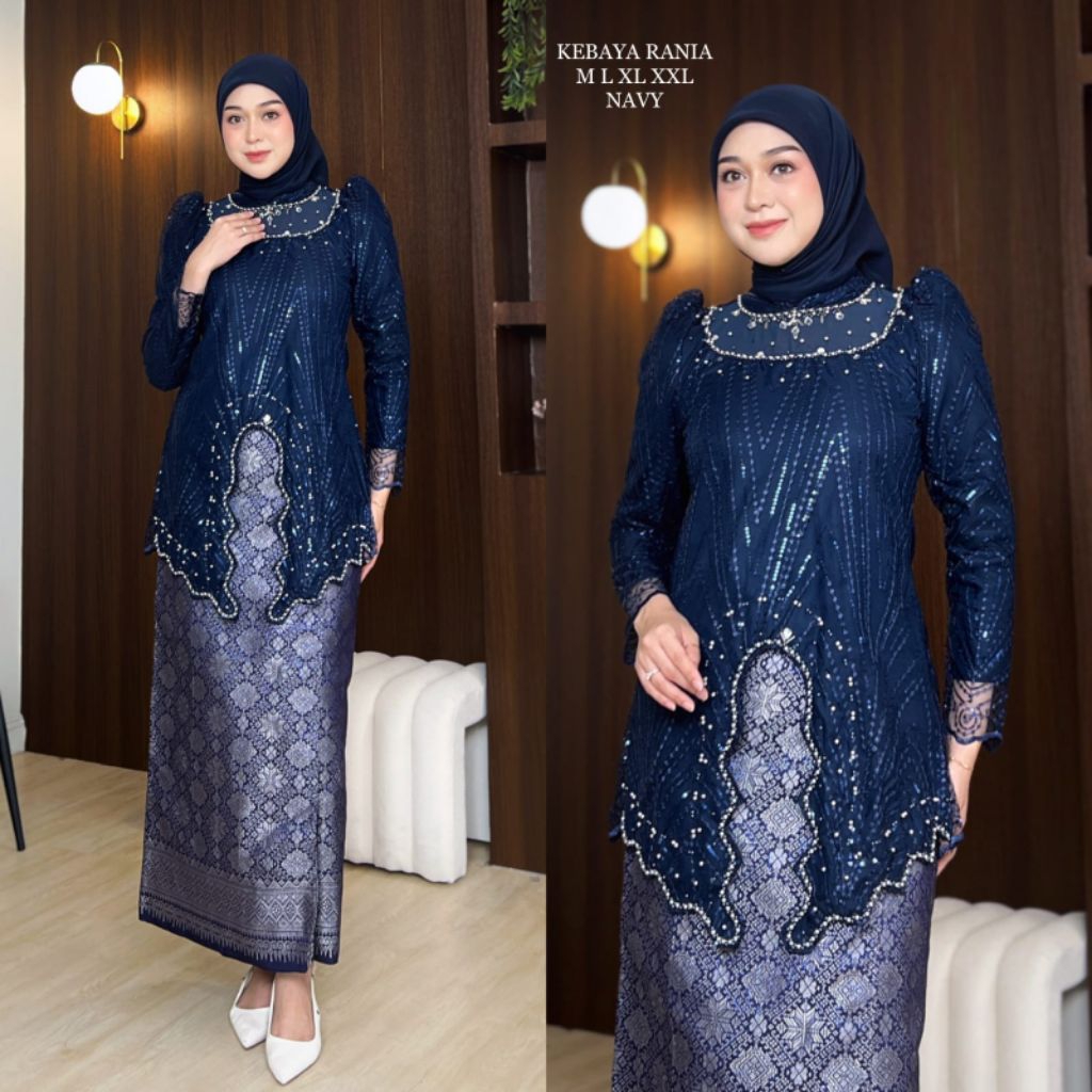 ( bisa seragaman ) 1stel baju kebaya / kebaya wisuda / kebaya resepsi / kebaya kondangan