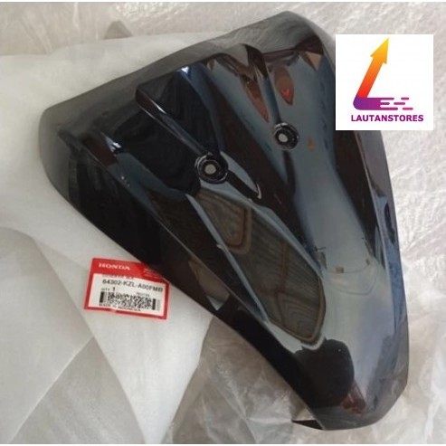 64302-KZL-A00FMB COVER PANEL DADA TEMENG DASI DEPAN HONDA SPACY HITAM GLOSSY