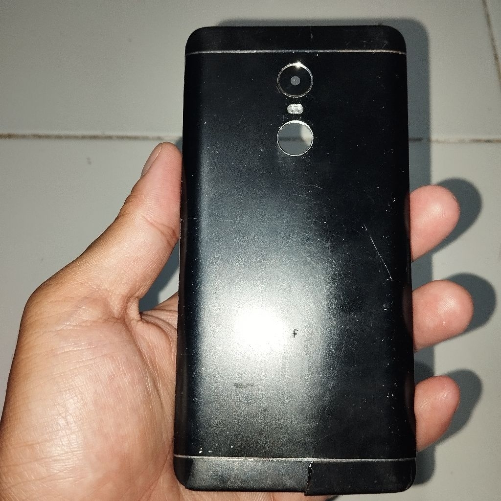 Backdoor Redmi Note 4 Snapdragon Black [Minus]
