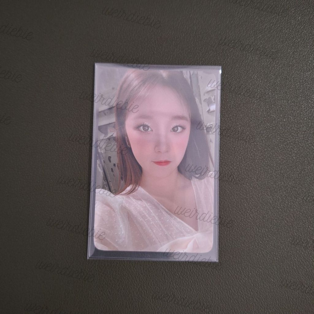 (G)I-DLE OFFICIAL PHOTOCARD PC I BURN PRE ORDER BENEFIT KTOWN4U POB GIDLE YUQI