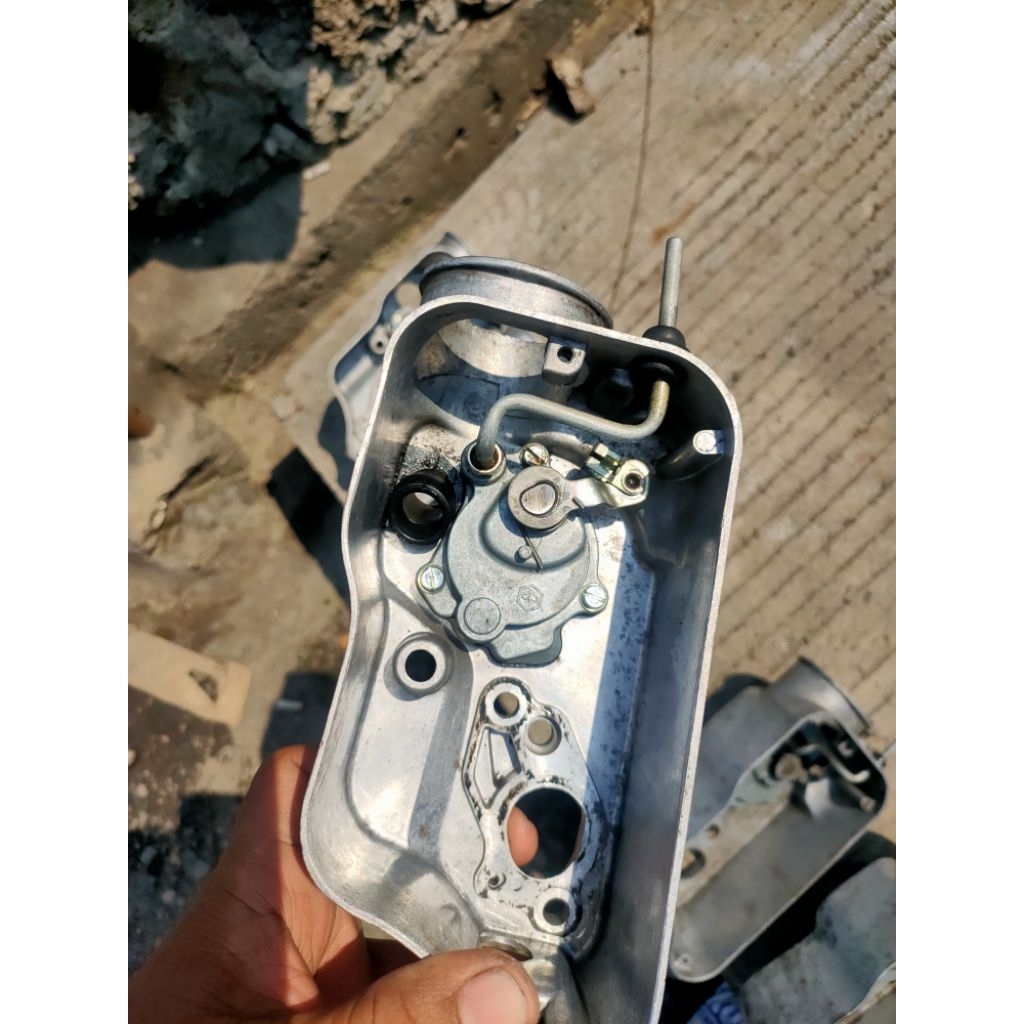 bak karbu vespa excel exlusiv original