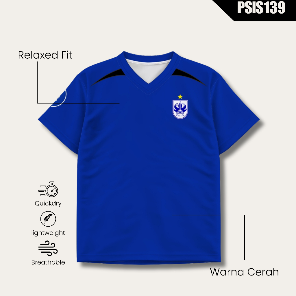 JERSEY BOLA / JERSEY PSIS SEMARANG HOME-AWAY 2021 / FULL PRINTING | FREE NICKNAME, NO PUNGGUNG, DLL