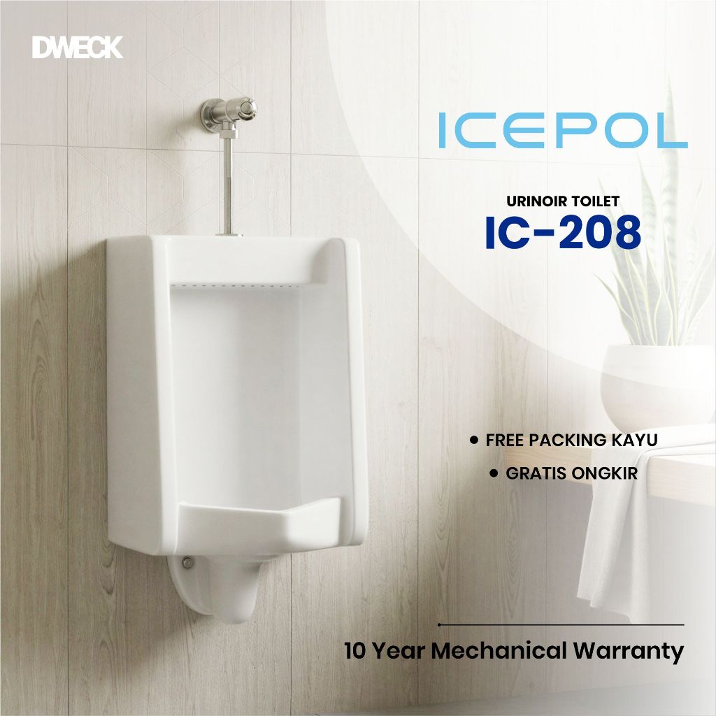 DWECK - Icepol Urinoir Toilet Urinal WC IC 208