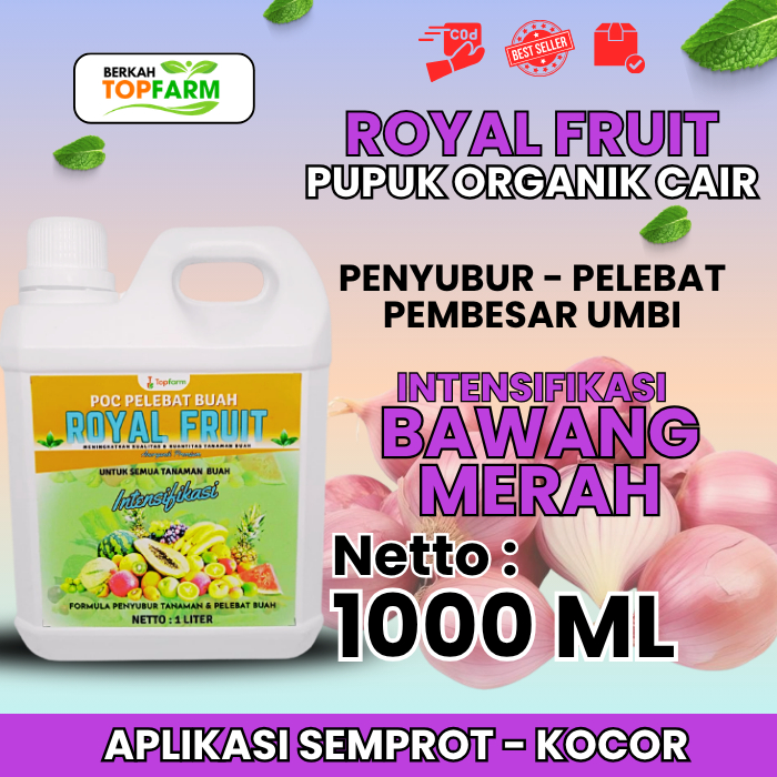 Pupuk Bawang Merah / Booster Pembesar Umbi Bawang / Pupuk Bawang Merah / Booster Pemacu Pertumbuhan 
