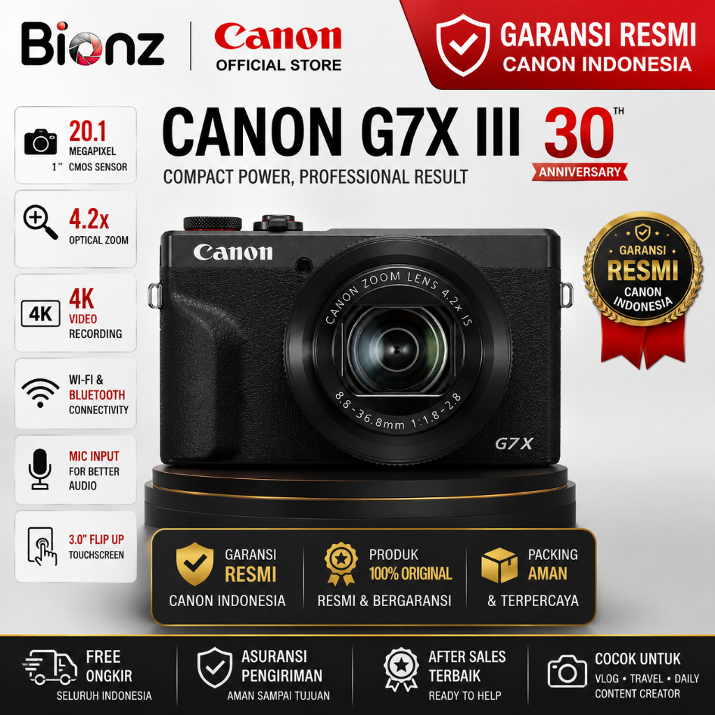 CANON POWERSHOT G7X III / CANON G7X III / CANON G7X 3
