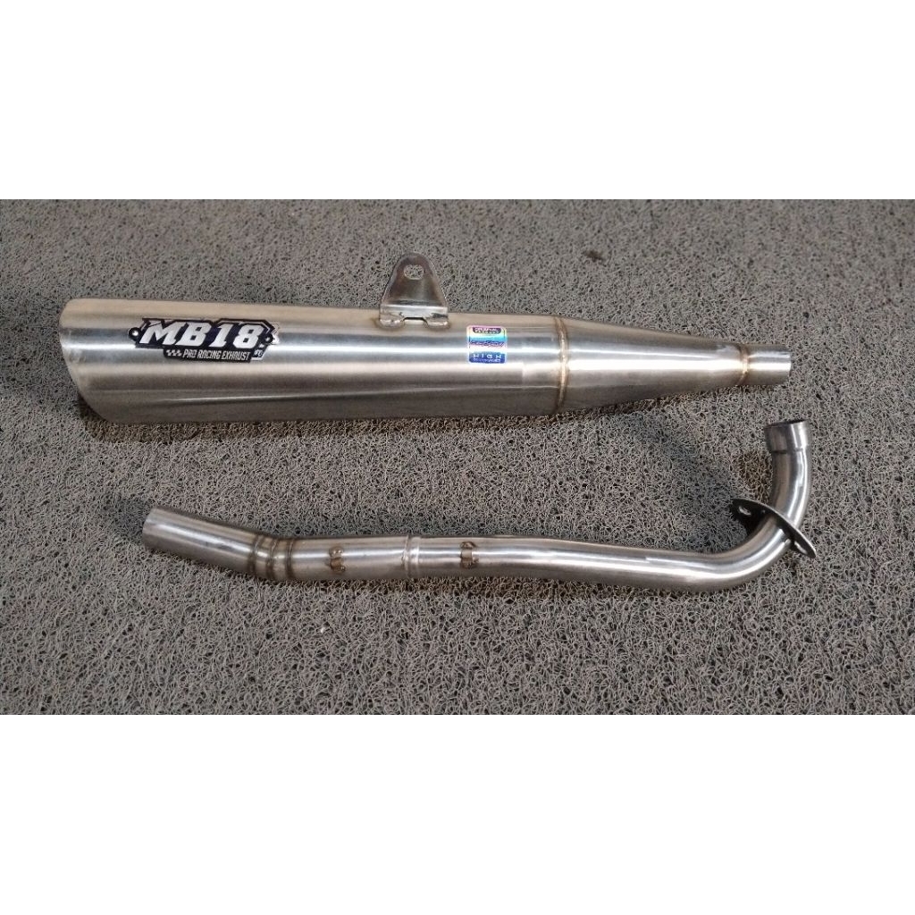 Knalpot Tsukigi Kharisma Supra Revo Stainlis