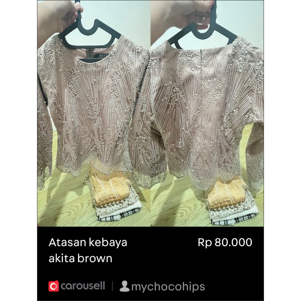 akita brown kebaya