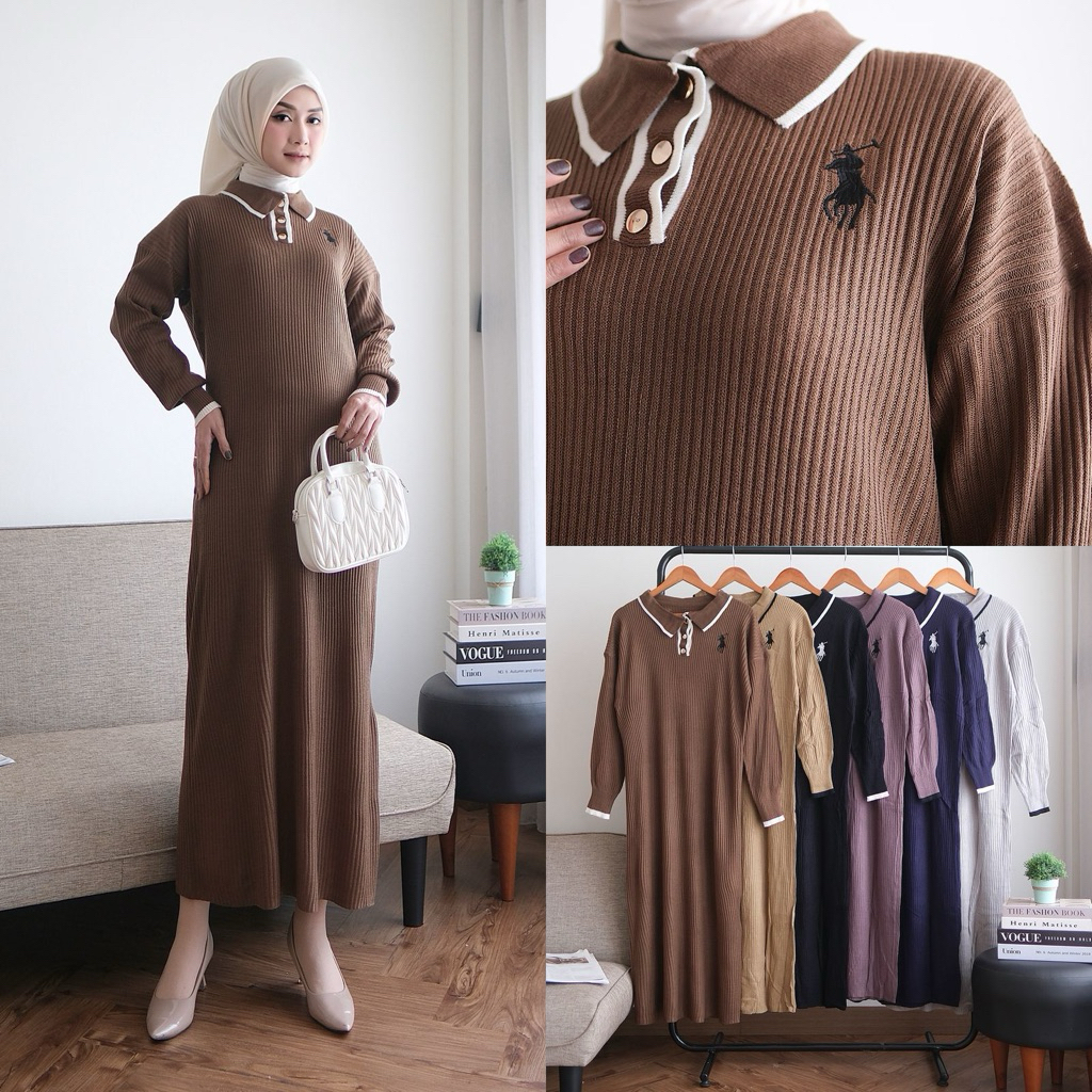 Gamis Bordir Rp 102.000 x 6 Pcs = Rp 612.000