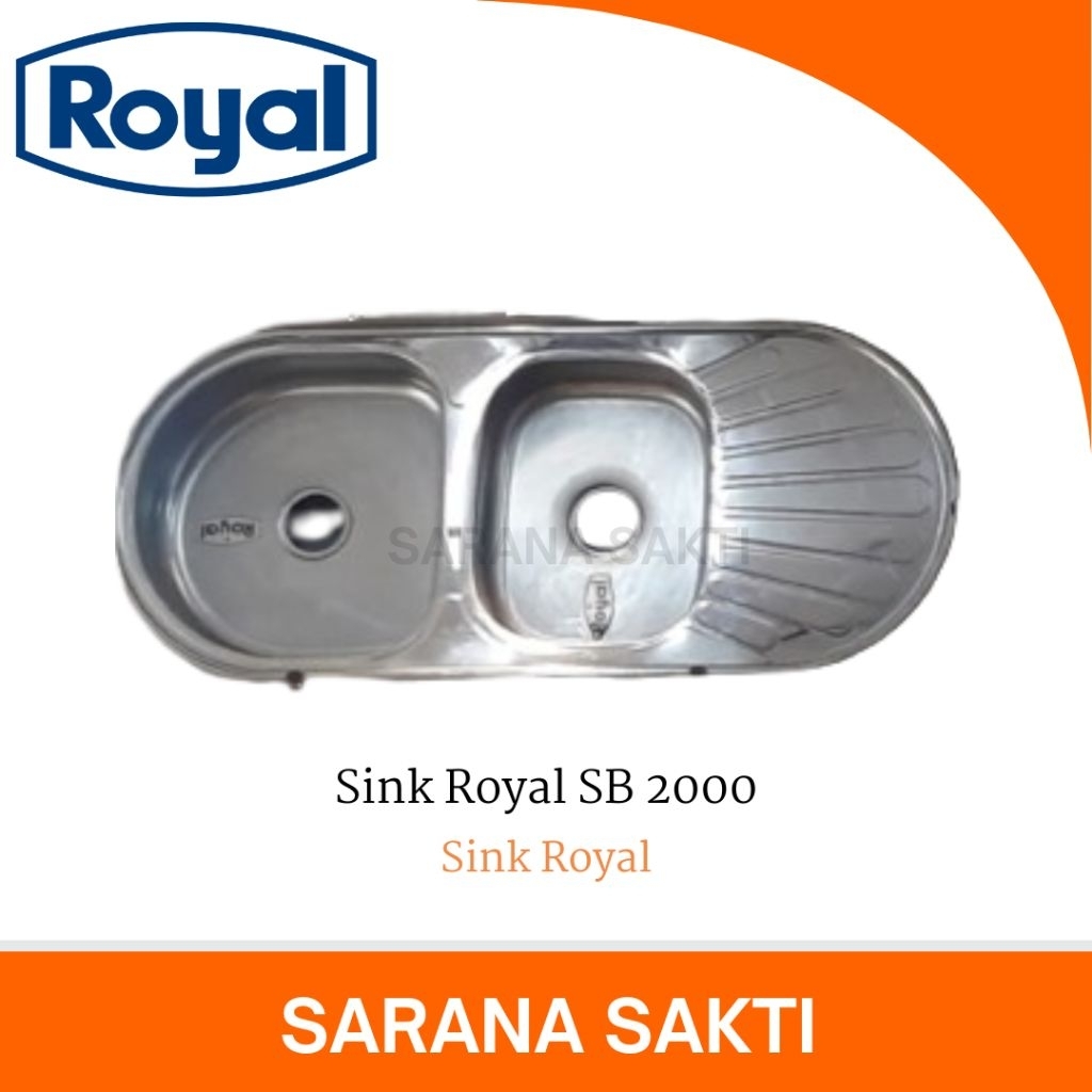 Sink Royal SB 2000 | Royal Kitchen Sink Wastafel Dapur SB 2000
