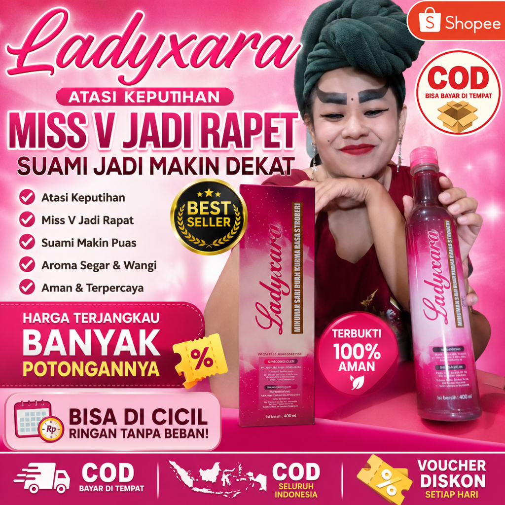 Sarikurma Ladyxara Sirup Alamai Atasi Masalah Kewanitaan 400ml