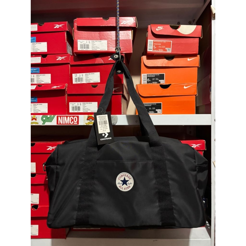 Converse Unisex Duffle Bag Black