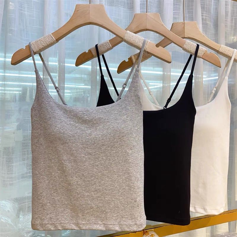 Tanktop Camisole 1827 Bra Wanita, BH Tengtop Inner Fashion Korea Cewek, Singlet Baju Tidur Cewek